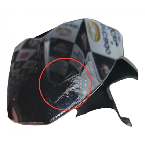 Paralama Dianteiro Yamaha Fluo 125 2023 2024 2025 Frontal