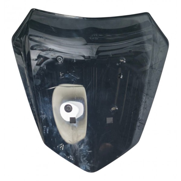 Bolha Acrílico Yamaha N-max 160 2021 2022 2023 Original Preto