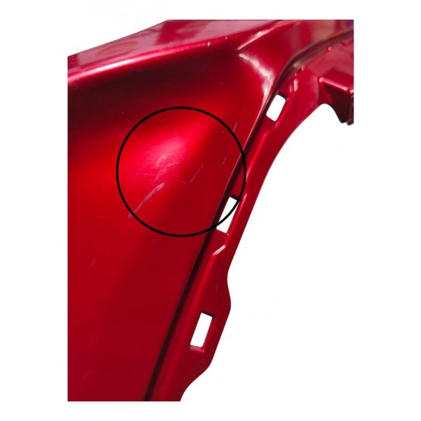 Capa Tanque Direito Yamaha Fazer 250 Fz25 2020 2024 Detalhe Vermelho
