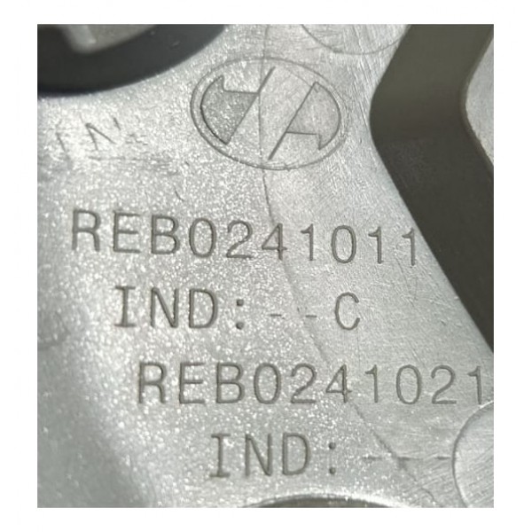 Calota Central Original Renault Duster Prata Prateado