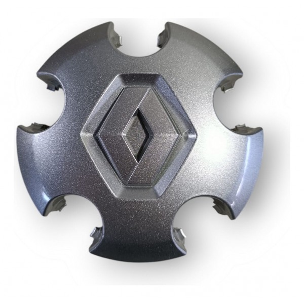 Calota Central Original Renault Duster Prata Prateado