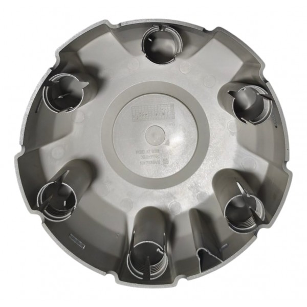 Calota Central Roda Chevrolet Gm S10 Original Prateado