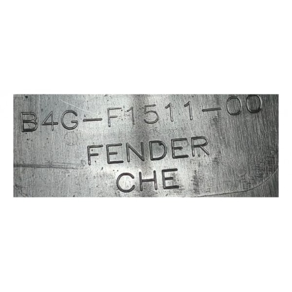 Paralama Dianteiro Preto Yamaha Fz15 2023 A 2024 Detalhe Frontal