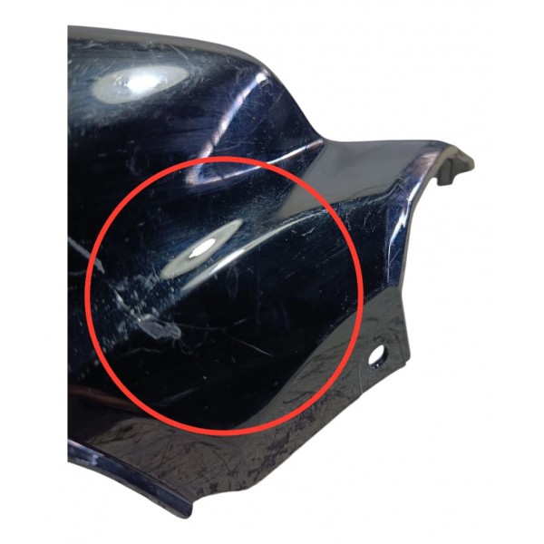 Carenagem Tampa Lateral Esquerda Fazer Fz15 23 A 24 Detalhe Preto