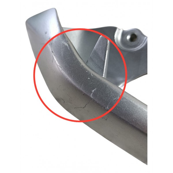 Alça Direita Suporte Carona Xtz 250 Lander Yamaha Detalhe Prateado
