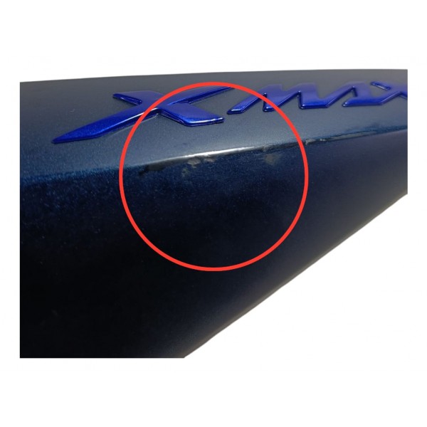 Carenagem Traseira Esquerda Xmax 250 2021 A 2024 Com Detalhe Azul-escuro