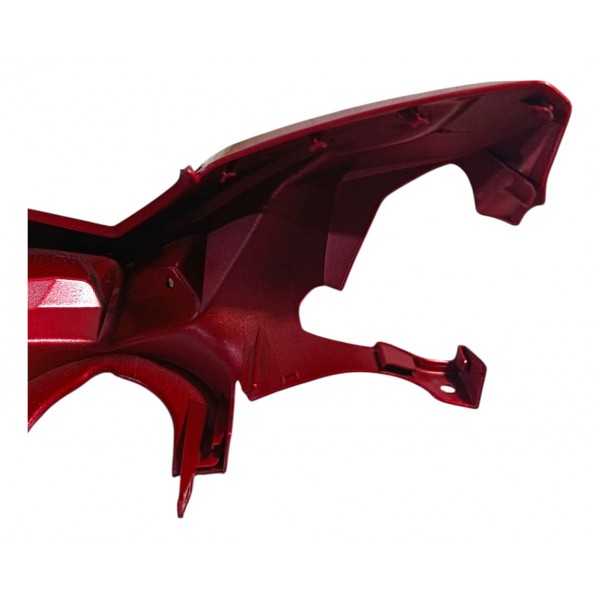 Carenagem Frontal Guidão Yamaha Neo 125 2016 A 2024 Detalhe Vermelho