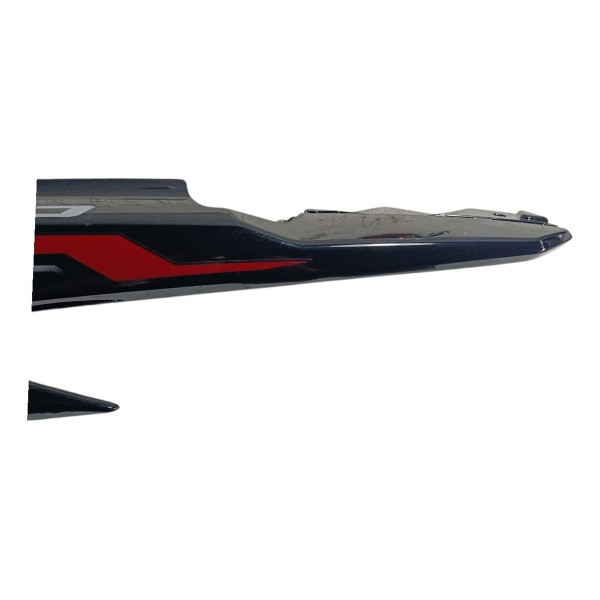 Carenagem Lateral Rabeta Neo 125 Esquerdo 2017 2021 Detalhe Preto E Vermelho