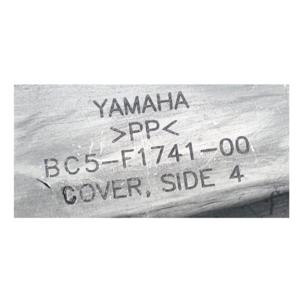 Carenagem Tampa Lateral Yamaha Fazer 250 Fz25 2018 A 2023 Preto