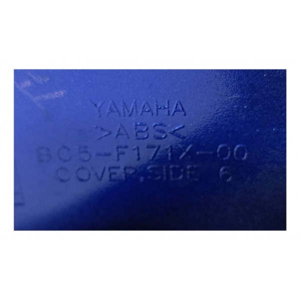 Carenagem Rabeta Direita Yamaha Fazer 250 2019 A 2022 Azul