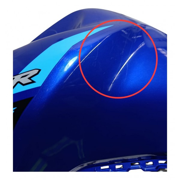 Carenagem Do Tanque Esquerdo Yamaha Fz 15 2023 A 25 Detalhe Azul