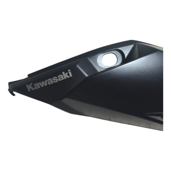 Carenagem Rabeta Direita Kawasaki Versys 300 2022 Original Preto Verde
