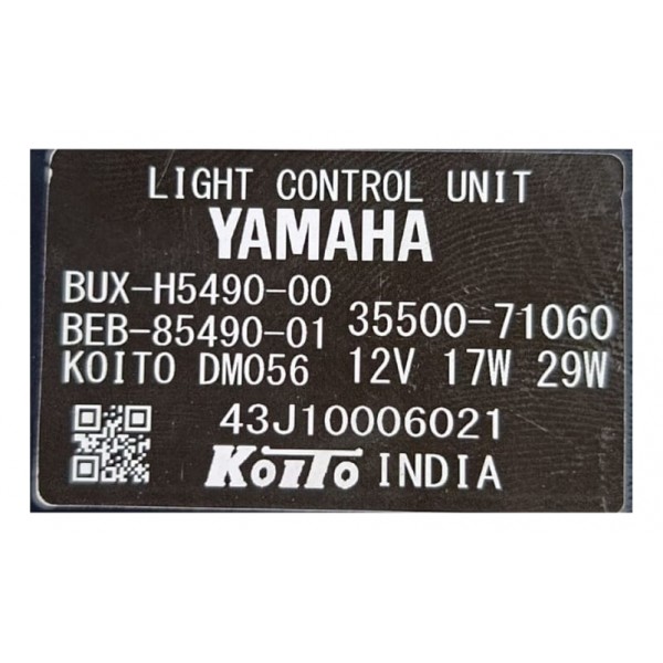 Módulo Farol Yamaha Fazer 150 Fz 15 2025 Original Ambos Lados