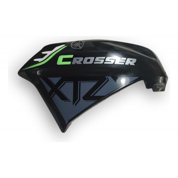 Carengem Aba Tanque Esquerda Yamaha Crosser 150 2015 A 2021 Preto