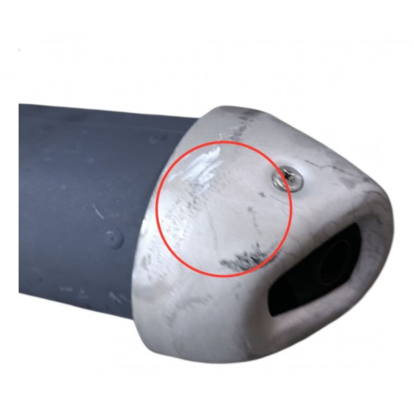 Escapamento Dafra Nh 190 Nh 300 Original Detalhe