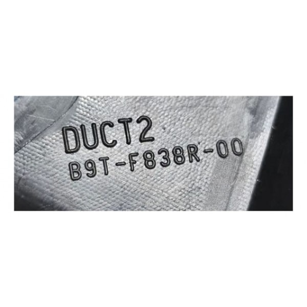 Duto Ar Yamaha Mt 03 2021 A 2024 Esquerdo Original Preto