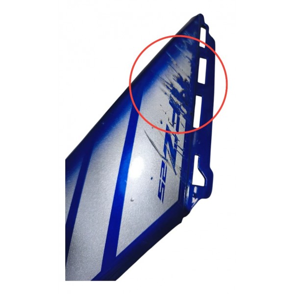 Carenagem Aba Direita Yamaha Fz 25 Fazer 250 2017 Detalhe Azul
