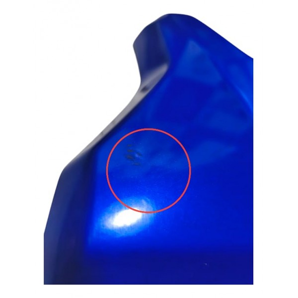 Carenagem Aba Direita Yamaha Fz 25 Fazer 250 2017 Detalhe Azul