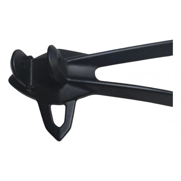 Bacalhau Traseiro Direito Kawasaki Zx6 2009 2010 2011 2012 Preto