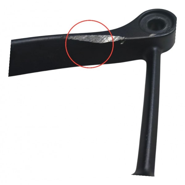 Bacalhau Traseiro Direito Kawasaki Zx6 2009 2010 2011 2012 Preto