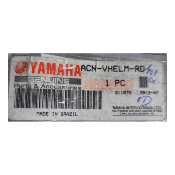 Viseira Cristal Para Capacete Yamaha Original Transparente