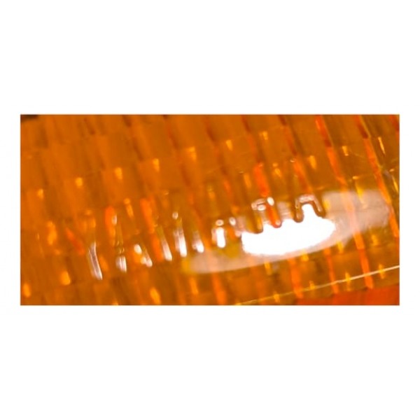 Kit 04 Peças Lente De Seta Pisca Yamaha Dt200 Dt 200 Origina Laranja