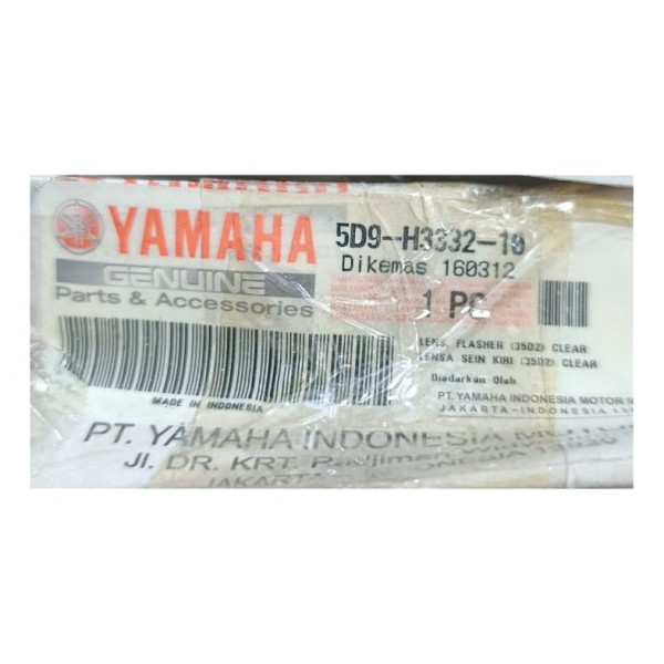 Lente Pisca Traseiro Esquerdo Cristal Crypton 115 2010 2016