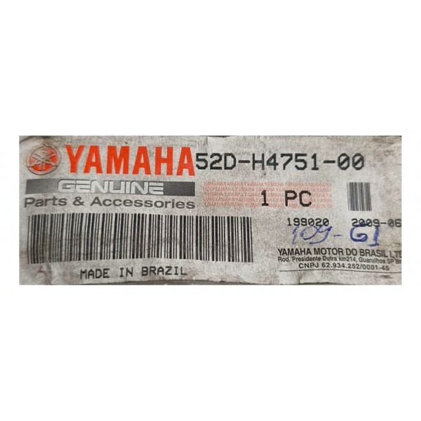 Suporte Da Placa Yamaha Ybr 2008 2010 Original
