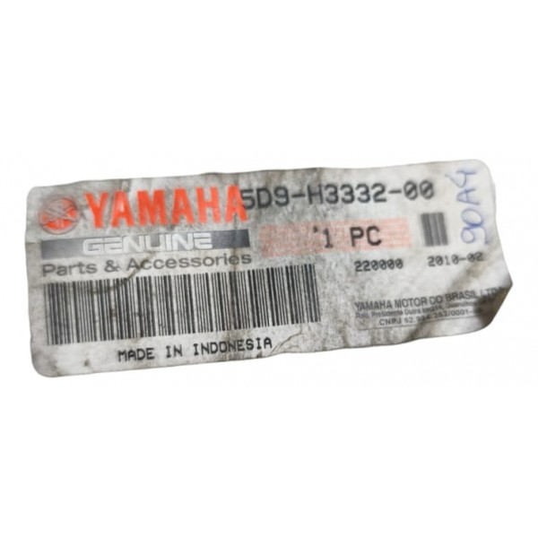 Lente Pisca Yamaha Crypton 115 2010 A 2016 Traseiro Esquerdo Laranja