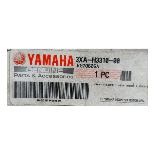 Pisca Amarelo Esquerdo Dianteiro Crypton T105 1998 A 2004 Laranja