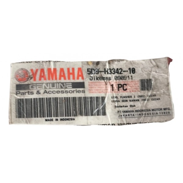 Lente Pisca Cristal Crypton T115 2012 2016 Traseiro Direito Transparente