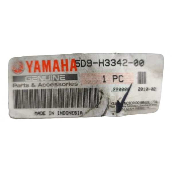 Lente Yamaha Crypton T115 2010 / 2011 Traseira Esquerda Laranja