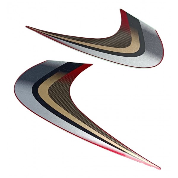 Par De Adesivo Lateral Tanque Yamaha Ybr Original