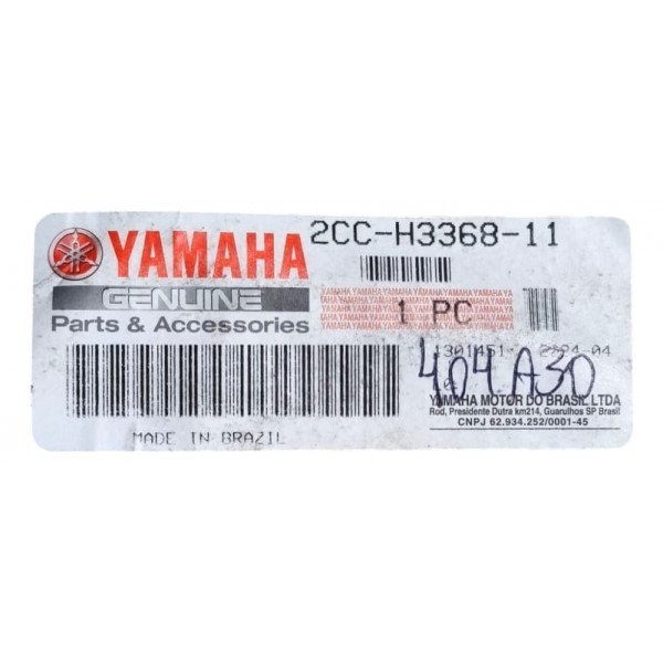 Suporte Pisca Esquerdo Yamaha Crosser 150 2023 2024 Original Preto