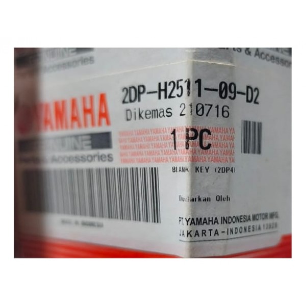 Chave Yamaha 2dph251109d2 Original