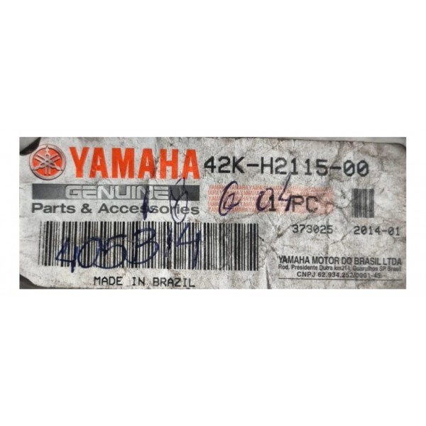 Fio Positivo Bateria Original Yamaha Rd Rdz 135 125