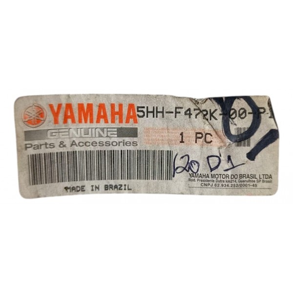 Rabeta Lateral Direita Ybr 2001 A 2008 Original Yamaha Azul