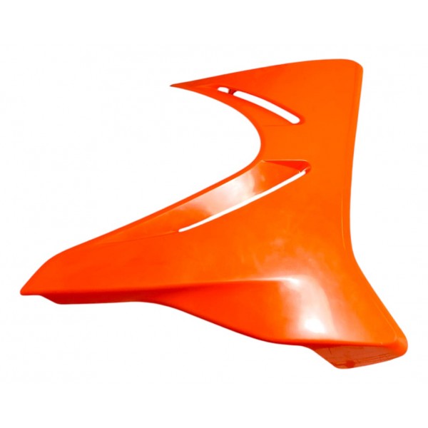 Aba Do Tanque Direito Laranja Xtz 125 Original Yamaha Laranja