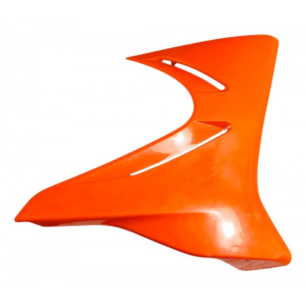 Aba Do Tanque Esquerdo Xtz 125 Original Yamaha Laranja