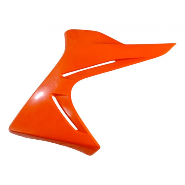Aba Do Tanque Esquerdo Xtz 125 Original Yamaha Laranja