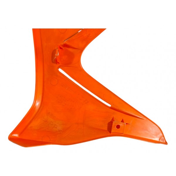 Aba Do Tanque Esquerdo Xtz 125 Original Yamaha Laranja