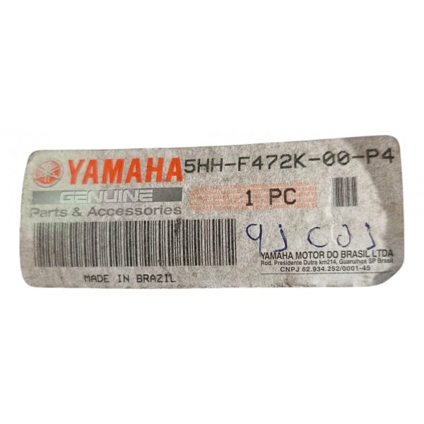 Rabeta Traseira Ybr125 Azul Original Yamaha Azul