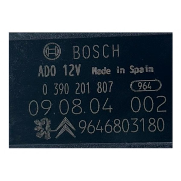 Motor Limpador Vidro Vigia Citroen C4 2.0 2007 2014 Traseiro