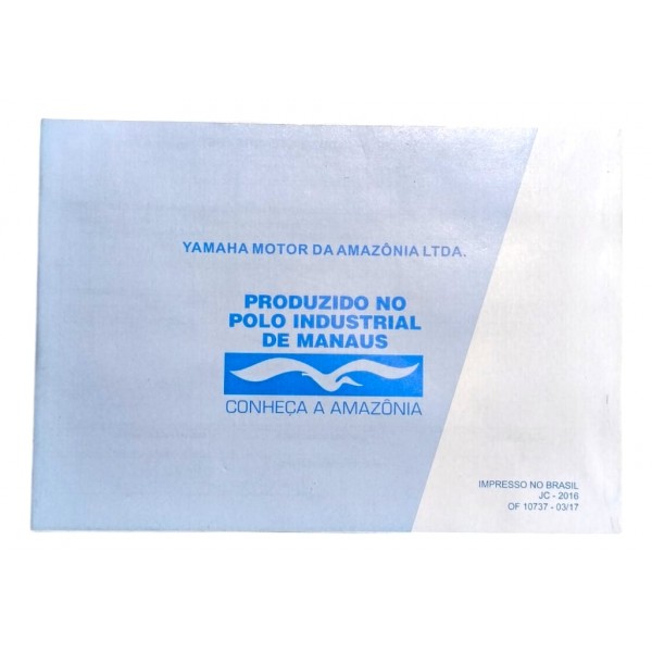 Manual Proprietário Yamaha Factor Ybr 150 2017 2rpf8199w1