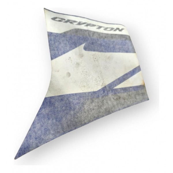 Adesivo Carenagem Frontal Direita Yamaha Crypton 115 2013 Original