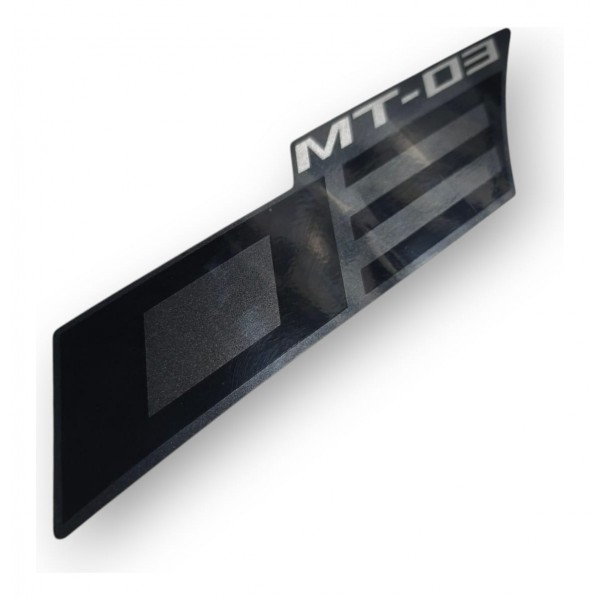 Adesivo Direito Aba Tanque Yamaha Mt 03 2017 Original Preto