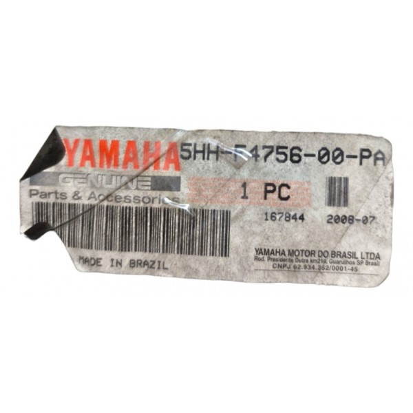 Tampa Traseira Verde Yamaha Ybr 125 2006 2007 Original