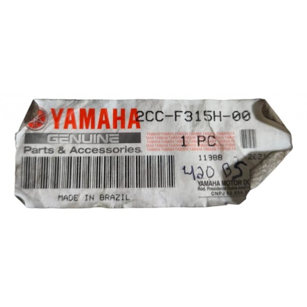 Protetor Garfo Esquerdo Yamaha Xtz 150 Crosser 2015 A 2025 Preto