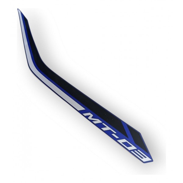 Adesivo Faixa Capa Do Tanque Mt03 2018 Azul Original Yamaha