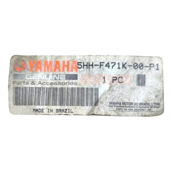 Tampa Traseira Esquerda Yamaha Ybr 125 2000 A 2008 Original